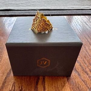 Julie Vos Sofia Cigar Band Ring